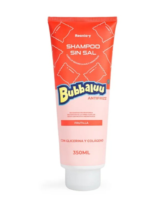 Shampoo Bubbaluu Frutilla 350 ml