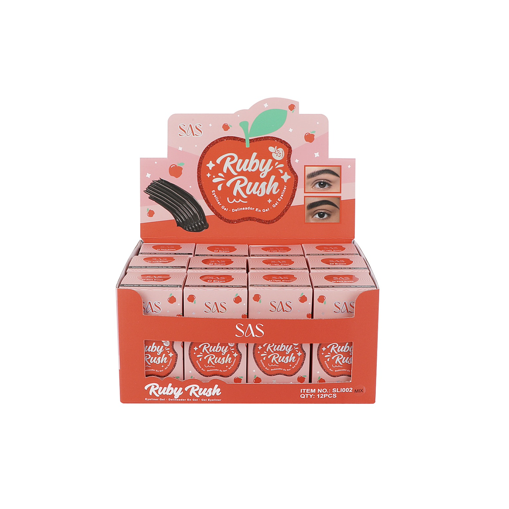 SAS - Eyeliner Gel (mixed brown) SLI002-MIX