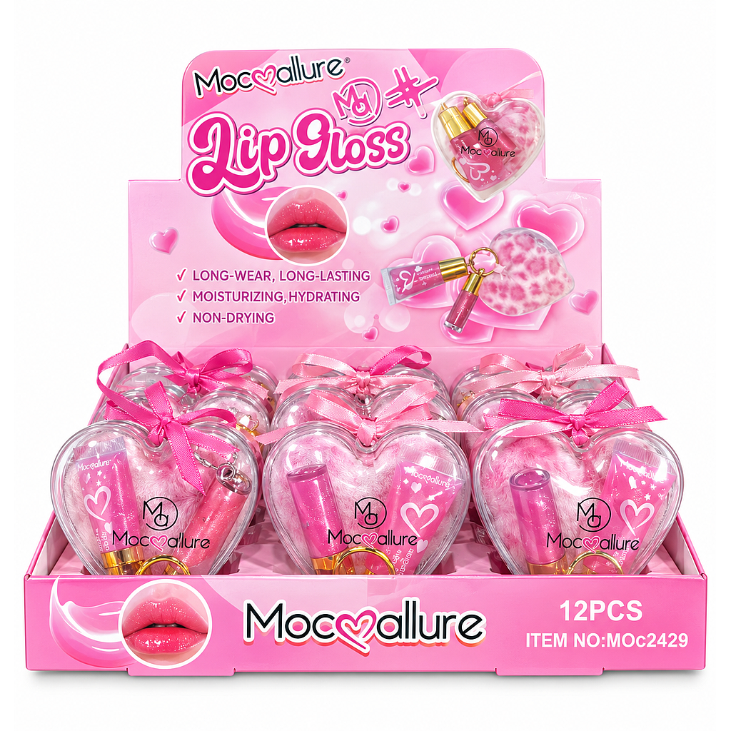 Mosmallure - Set Lip Gloss Duo Corazón