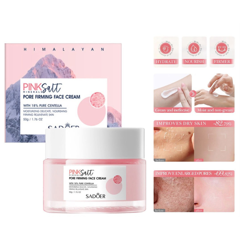 Sadoer - Crema Facial Pink Salt 50gr