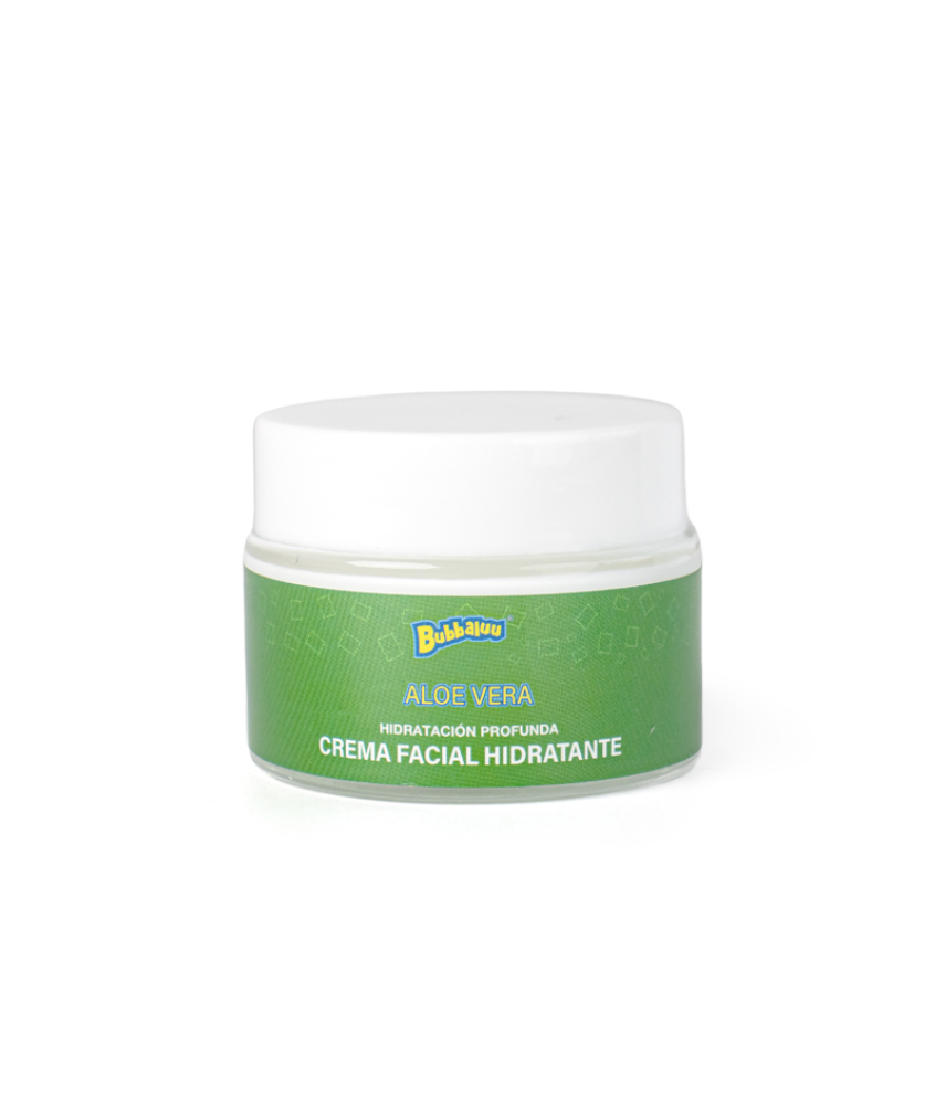Crema Facial Bubbaluu Aloe Vera 50 gr