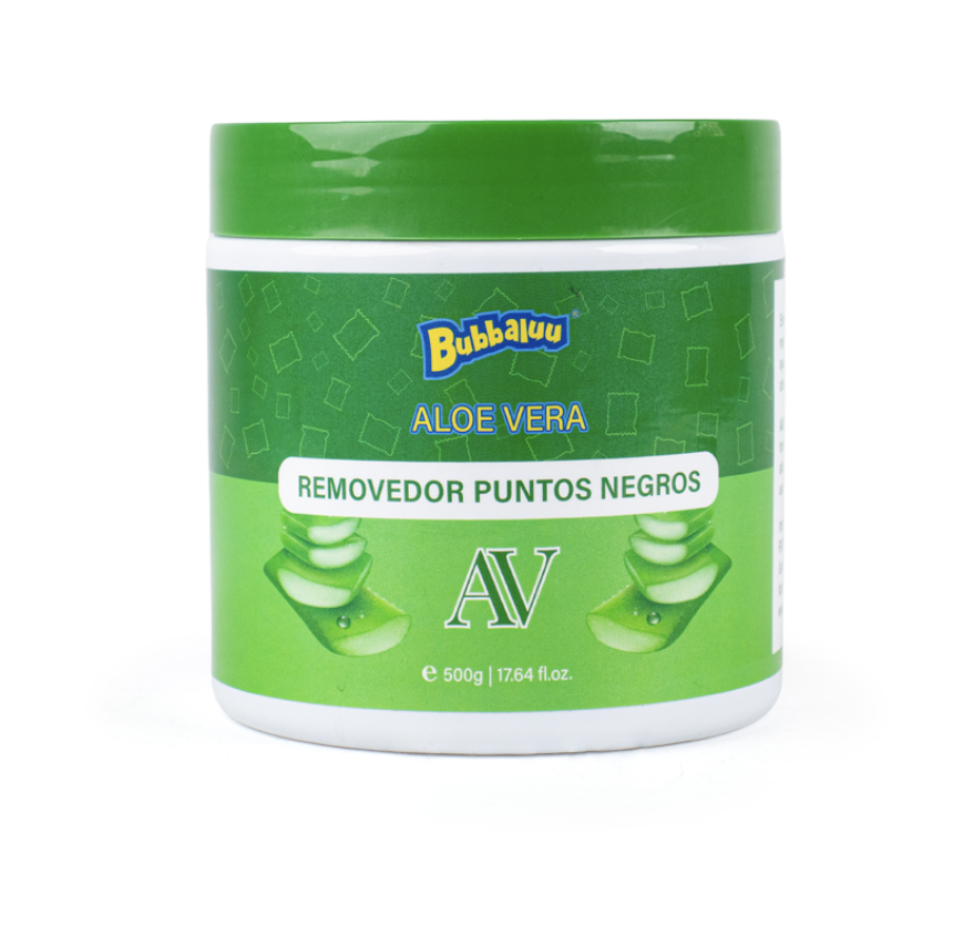 Removedor Puntos Negros Bubbaluu Aloe Vera 500 gr