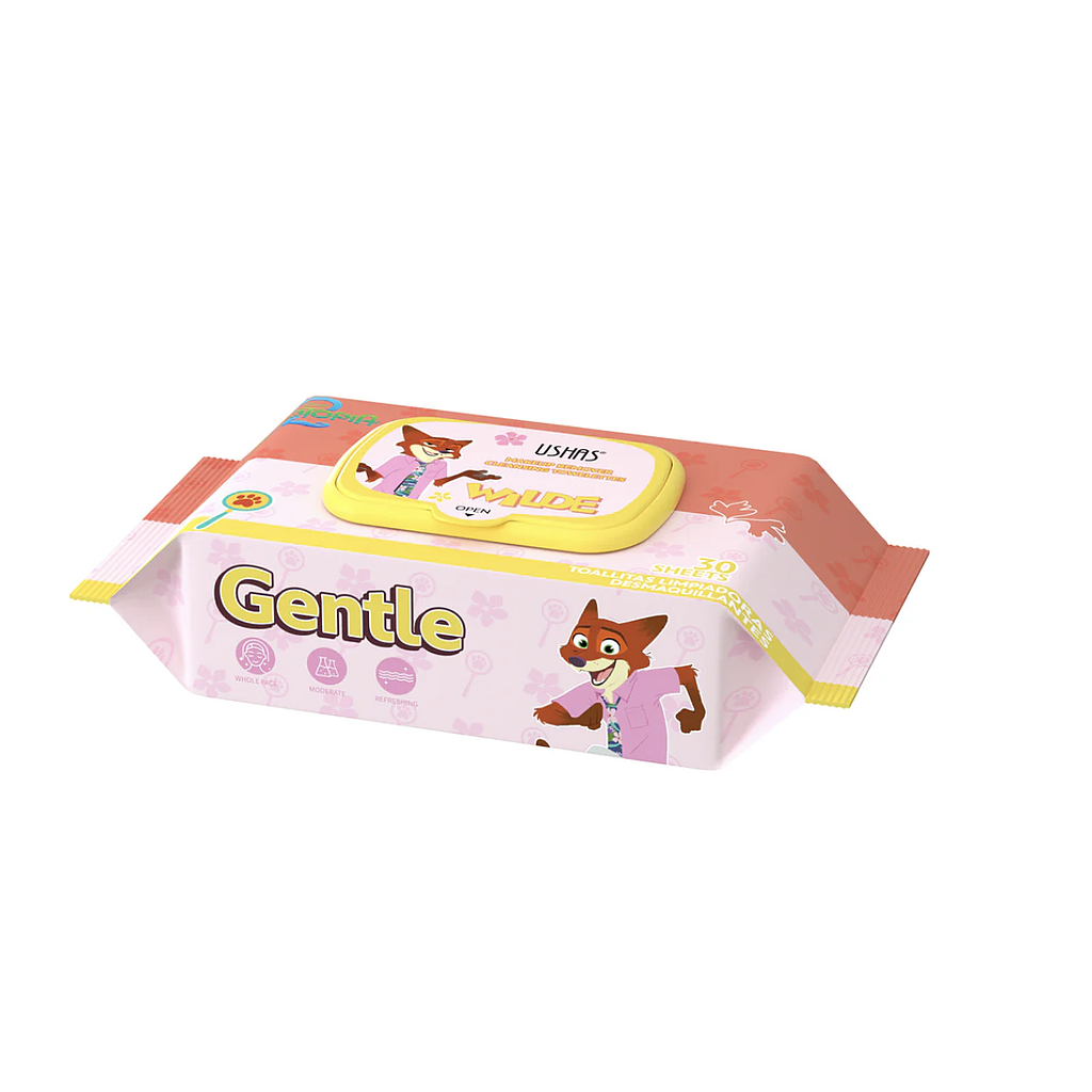 USHAS x ZOOTOPIA2丨Cleansing Wipes WILDE