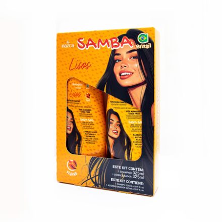 Samba - SET SHAMPOO Y ACONDICIONADOR LISOS 325ml