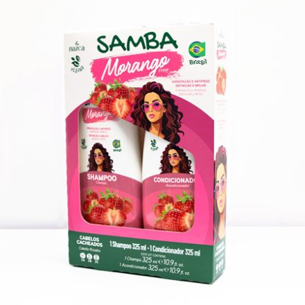 Samba - SET SHAMPOO Y ACONDICIONADOR MORANGO 325ml