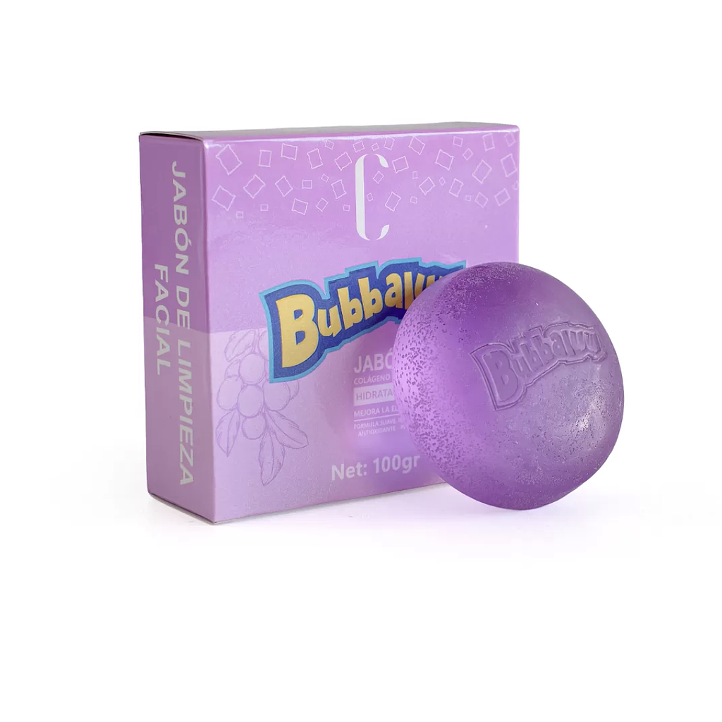 Bubbaluu - Jabon Facial Colageno y Acido Hialuronico
