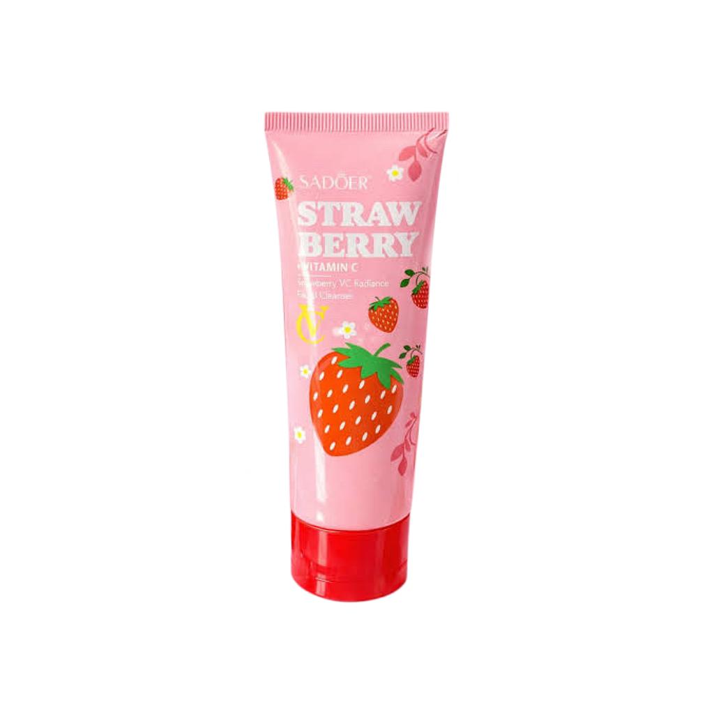 Sadoer - Limpiador Facial de Frutilla + Vitamina C