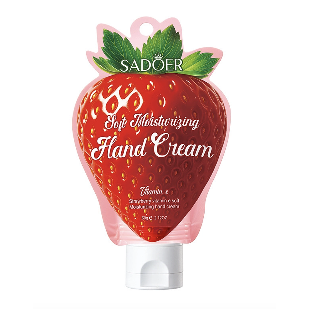 Sadoer - Crema de Manos Vitamina E (Frutilla) 60gr