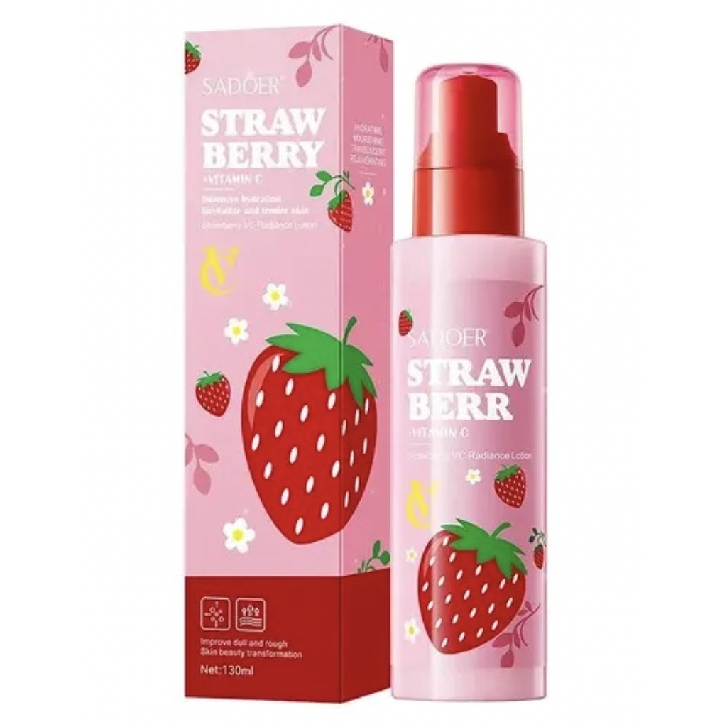 Sadoer - Loción Facial de Frutilla + Vitamina C