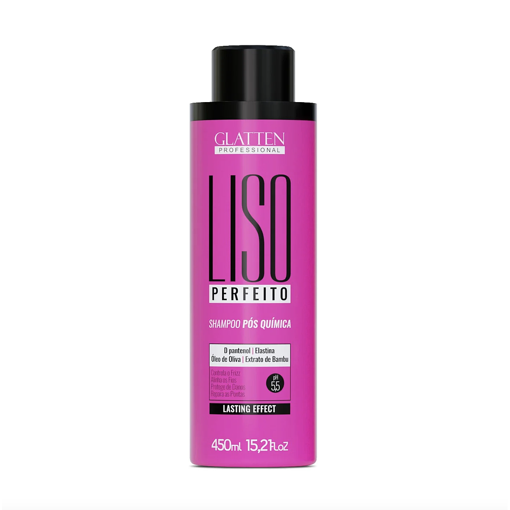 Glatten - Shampoo Post-químico Suavidad Perfecta 450 ml