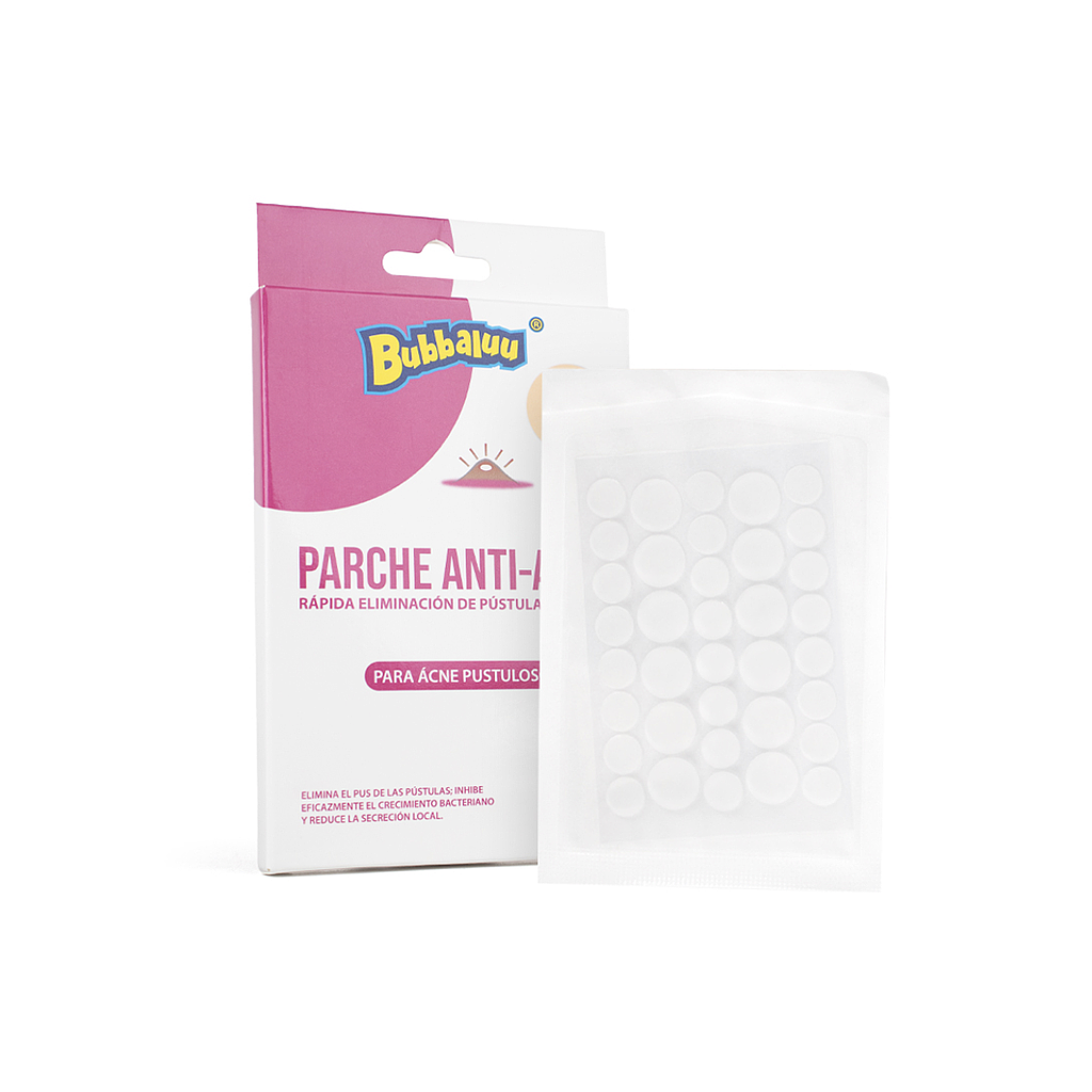 Bubbaluu - Parches Anti Acne Antiinflamatorios 36 unid