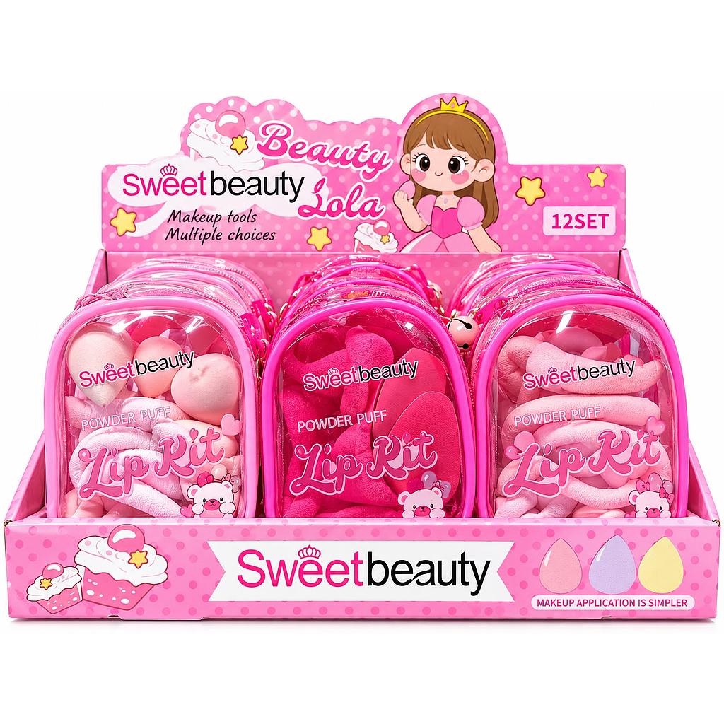 Sweet Beauty - Set Esponjas Lip Kit