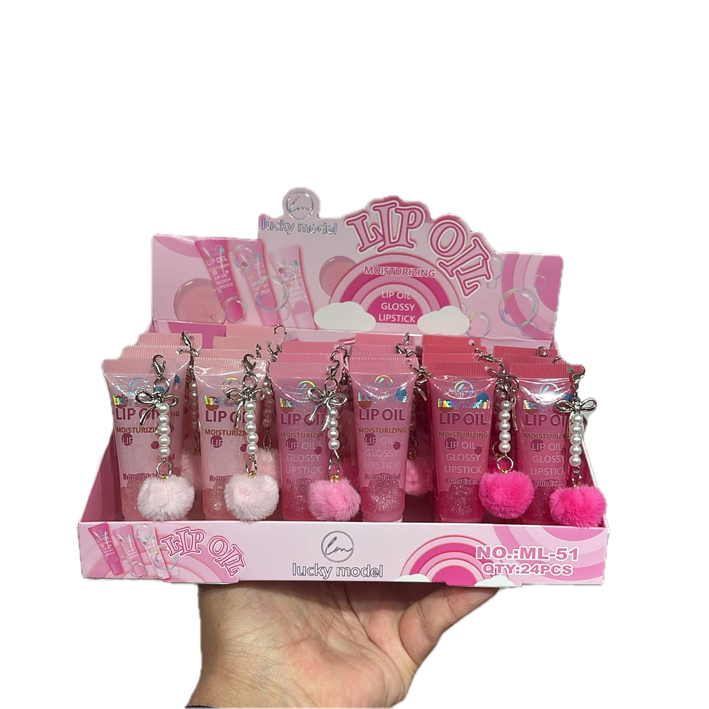 Lucky Model - Lip Oil Pompon