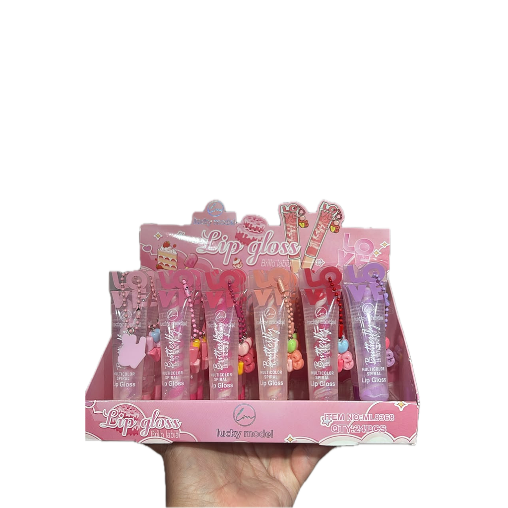 Lucky Model - Lip Gloss Llavero LOVE