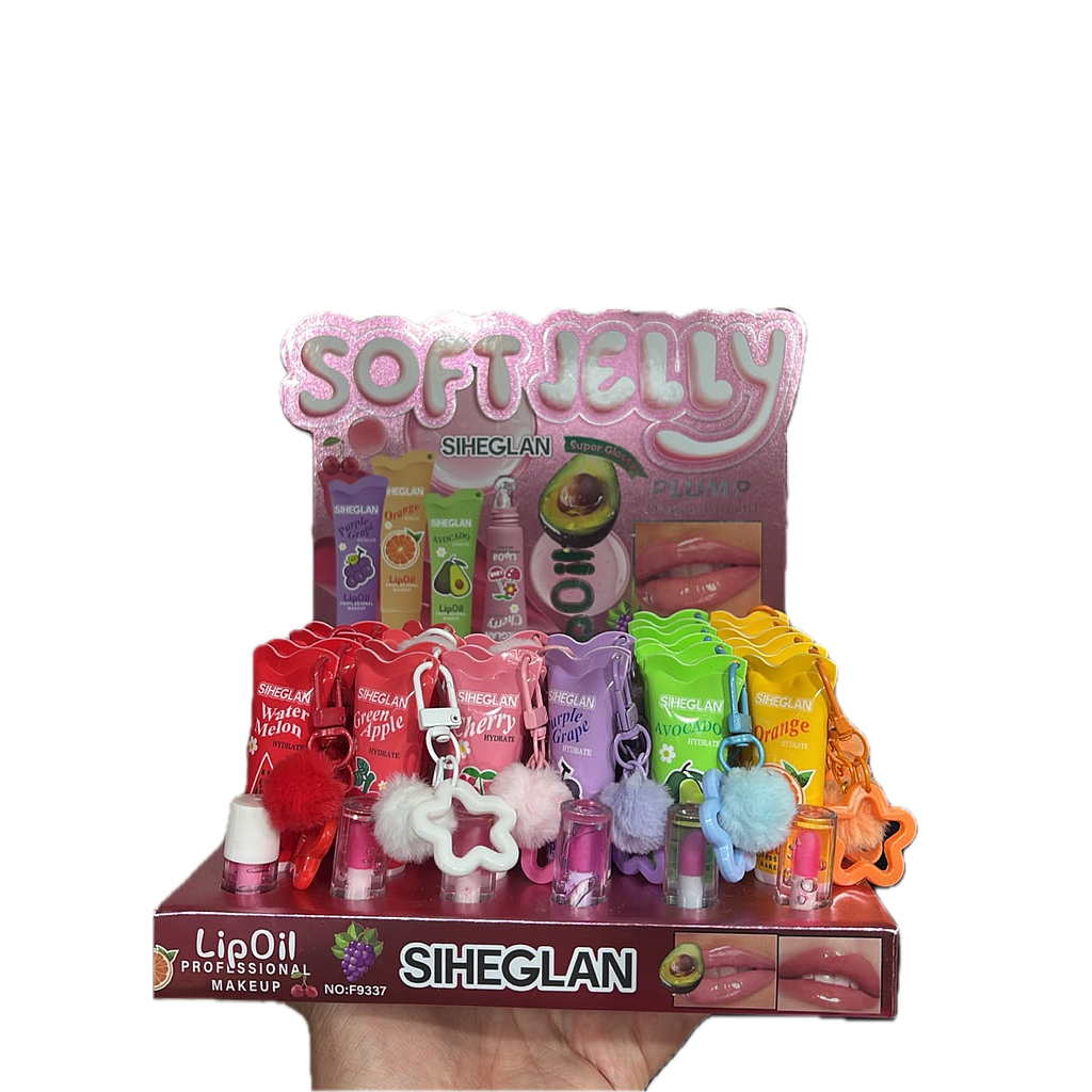 Lip Oil Soft Jelly Frutas -Siheglan