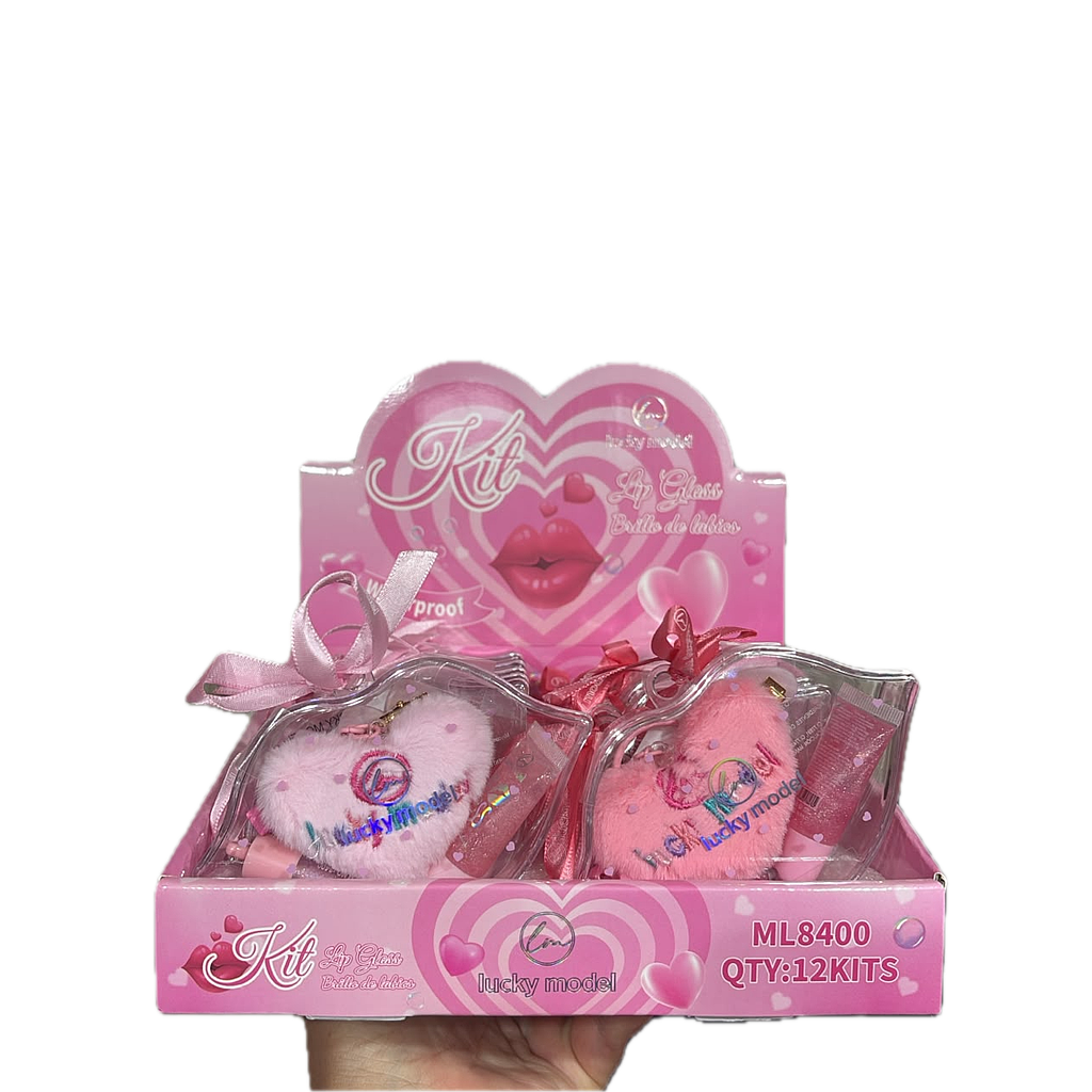 Lucky Model - Kit Lip Gloss Llavero