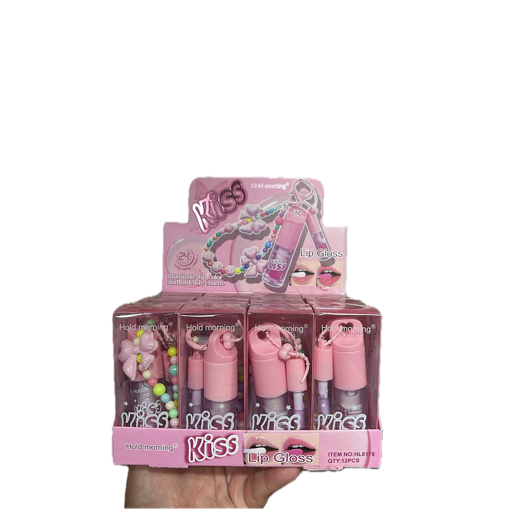 Hold Morning - Lip Gloss Llavero Kiss