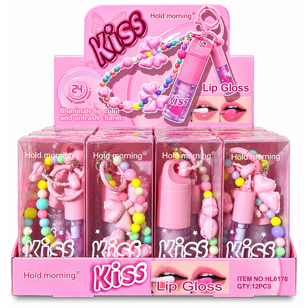Hold Morning - Lip Gloss Llavero Kiss