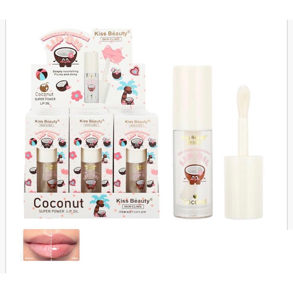 Kiss Beauty - Aceite Labial Coco
