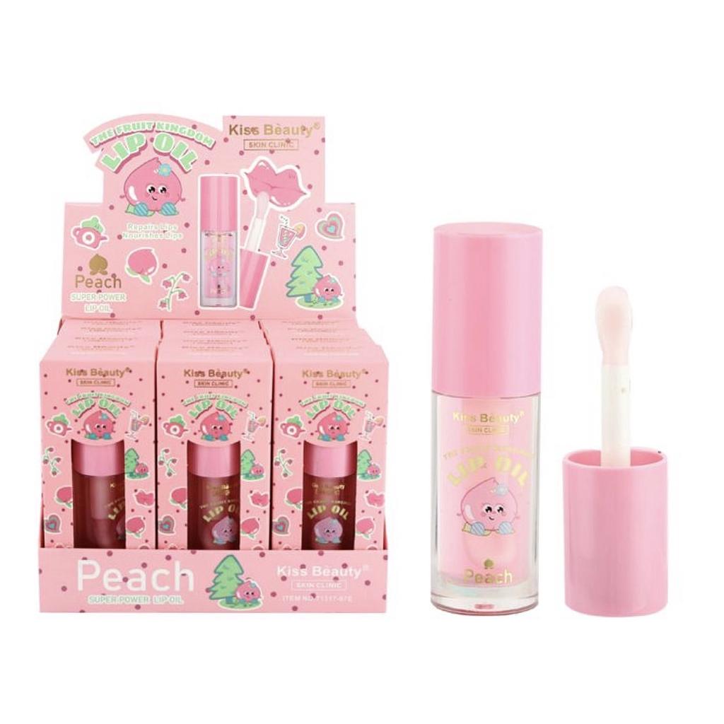 Kiss Beauty - Aceite Labial Durazno
