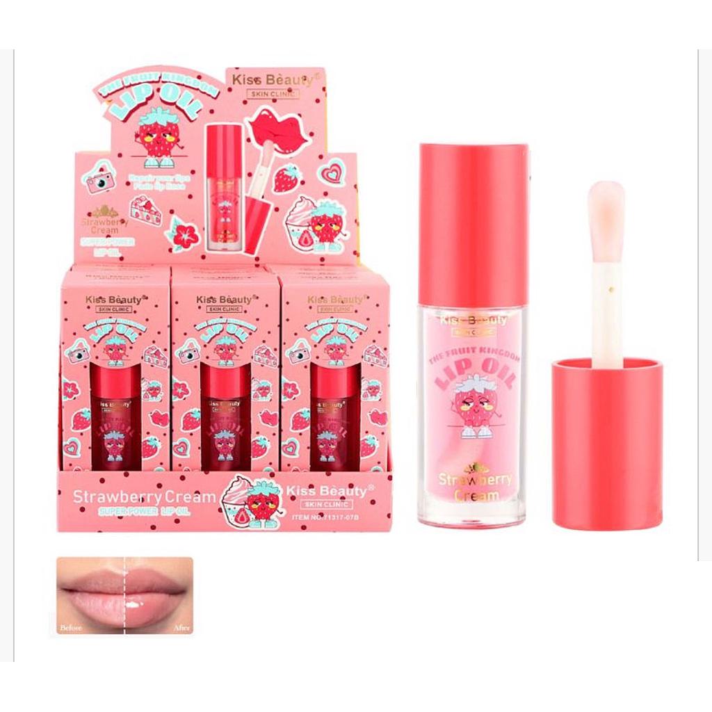 Kiss Beauty - Aceite Labial Frutilla