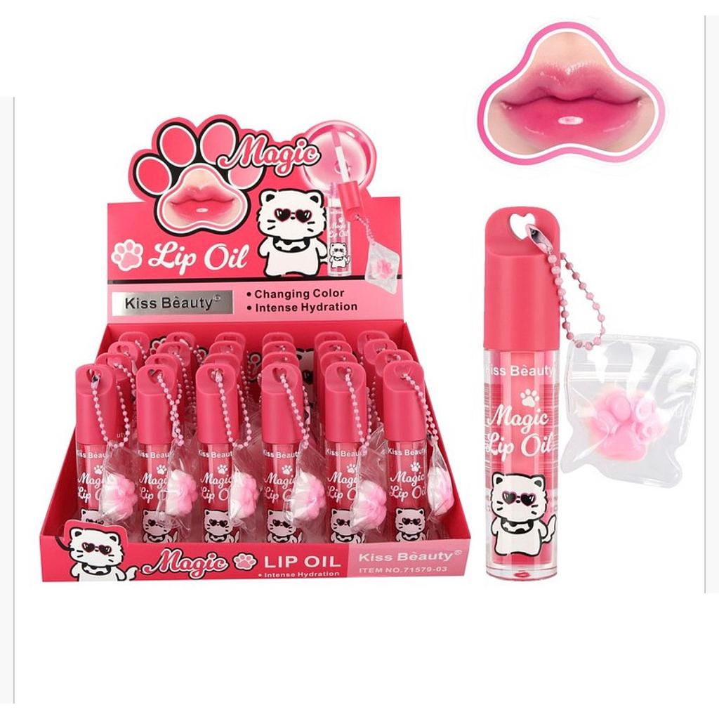 Kiss Beauty - Magic Lip Oil Gato
