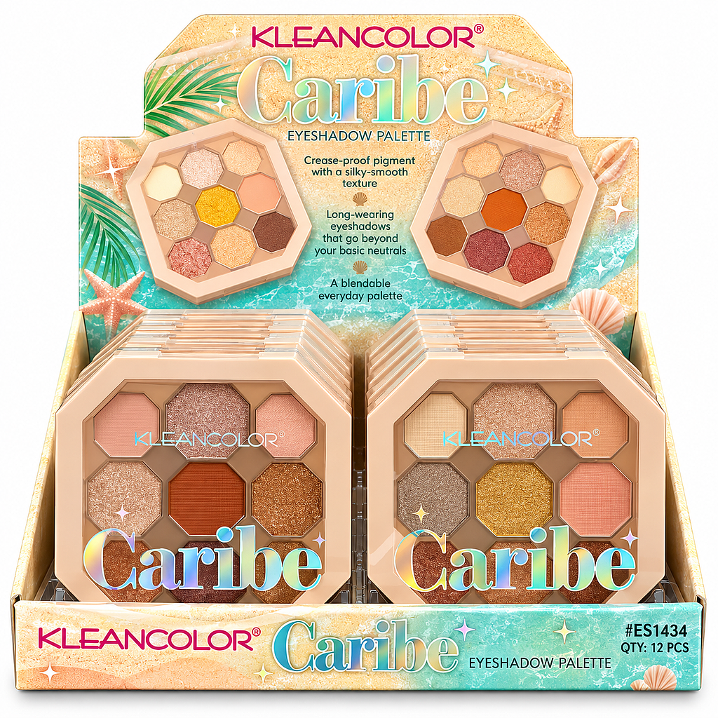 Klean Color - Paleta de Sombras Caribe