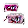 Cosmetiquero Disney Transparente y Peludo